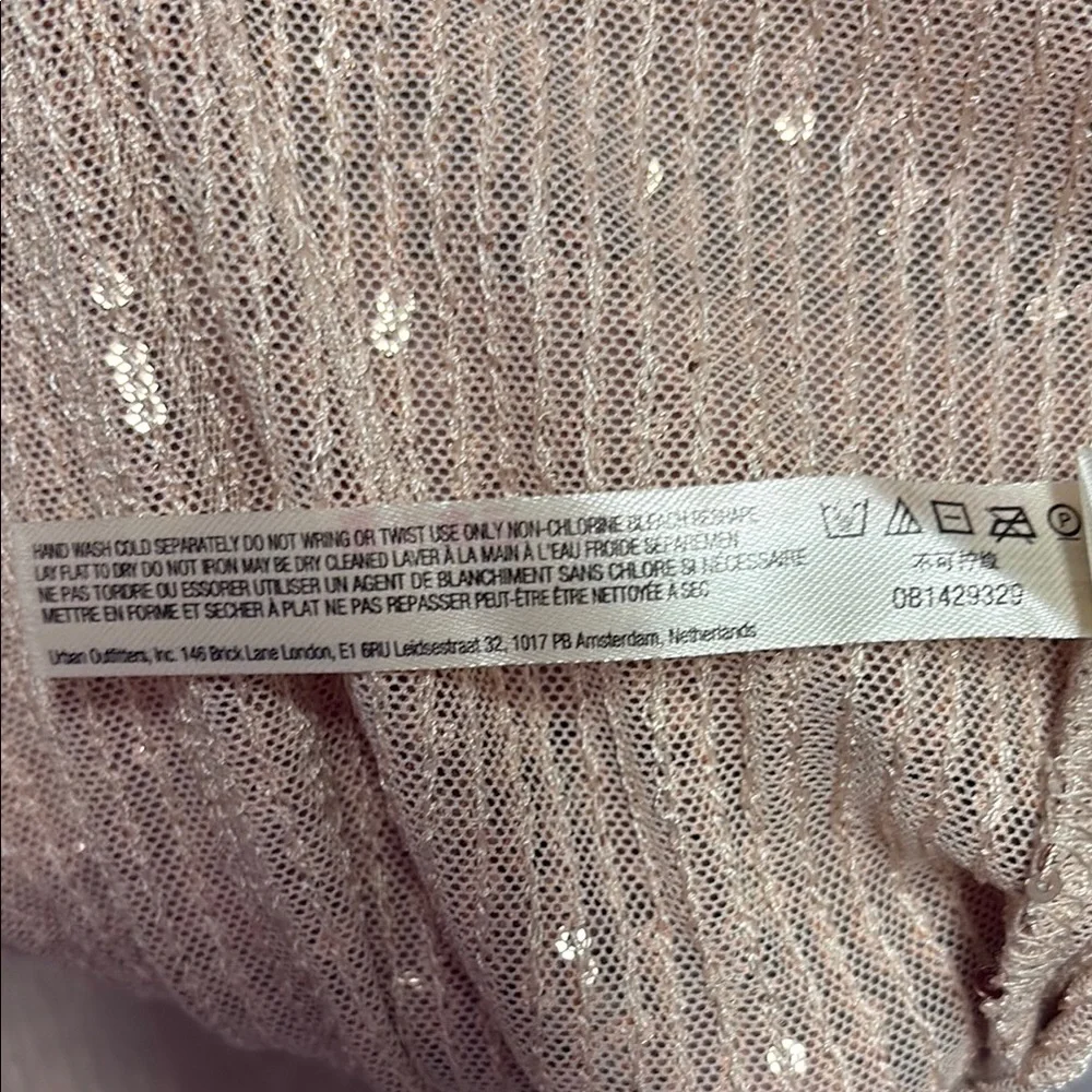 Sequin Long Sleeve Top - Pink - Picture 7 of 8